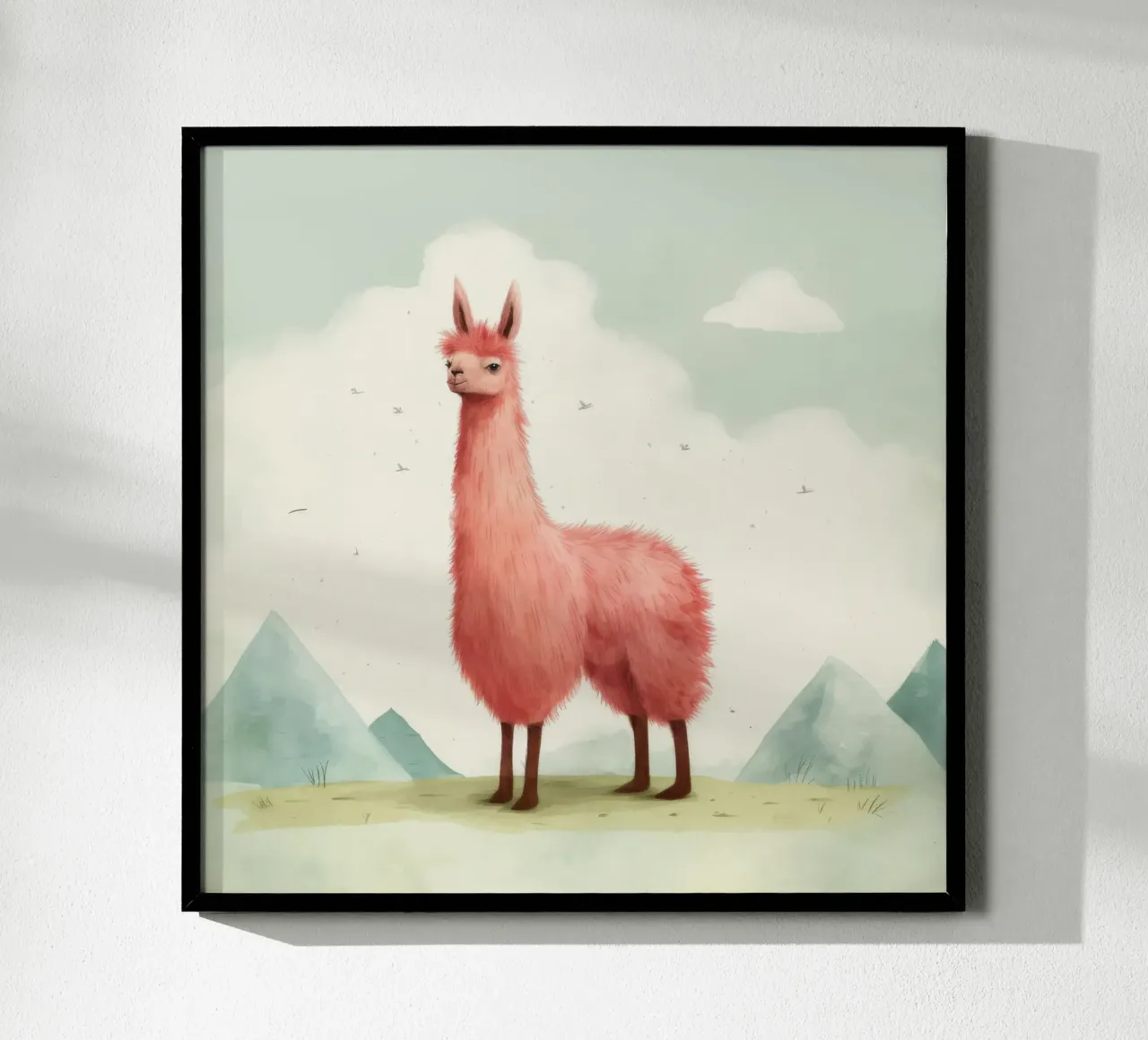 Fiamma minima 4 poster da Minimal Animal Art