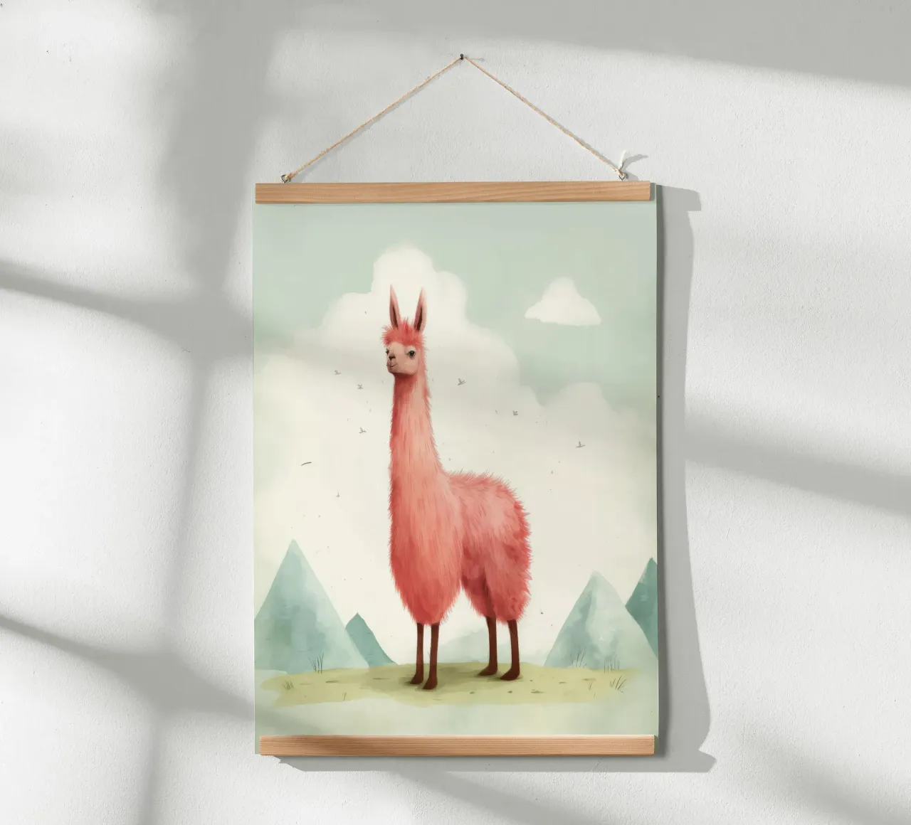 Fiamma minima 4 poster da Minimal Animal Art