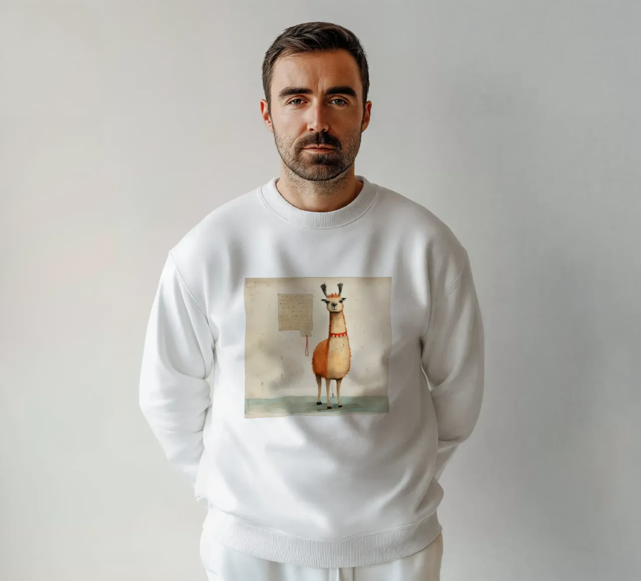 Fiamma minima 1 felpa da Minimal Animal Art