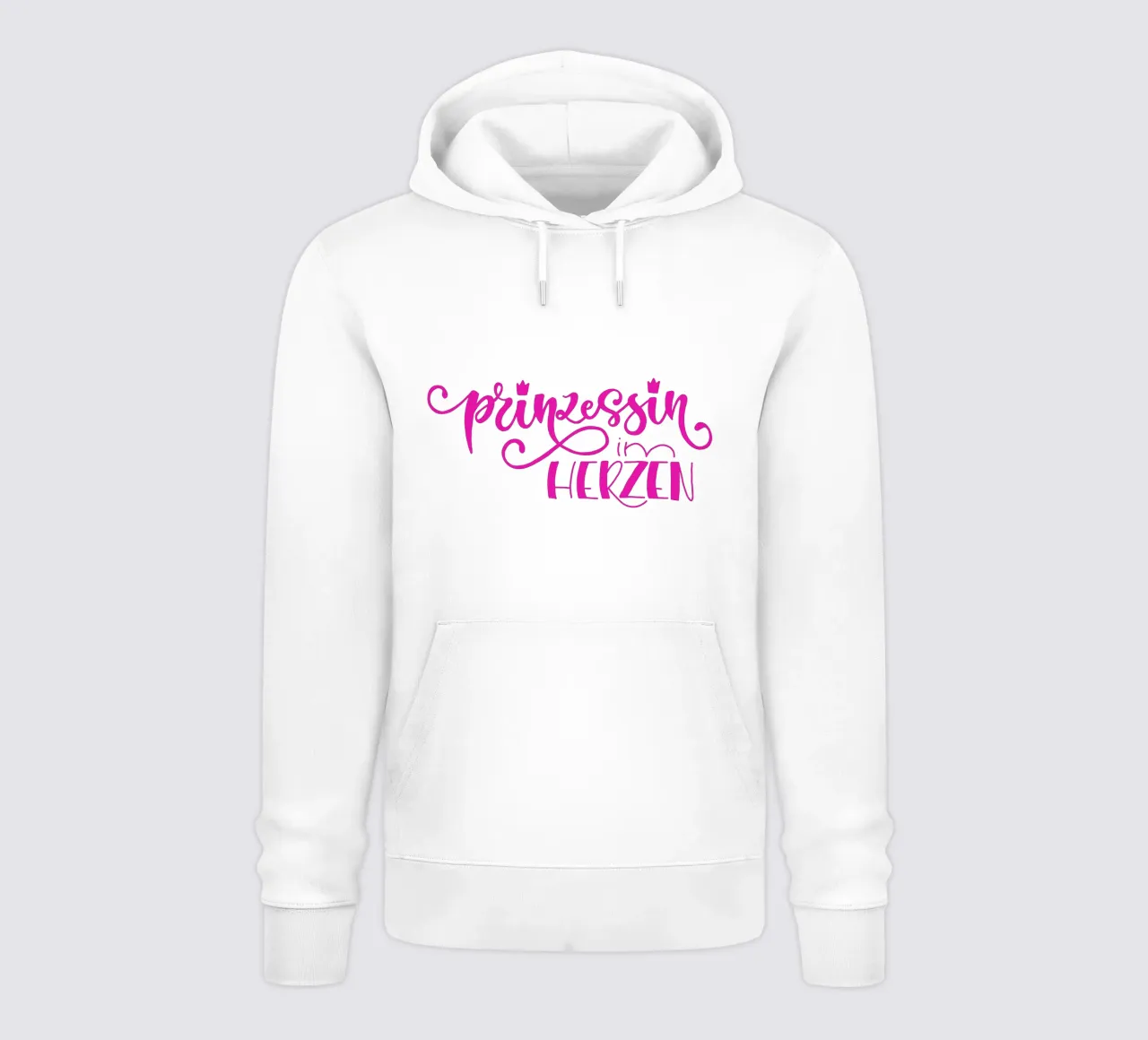 Prinzessin im Herzen felpa con cappuccio da Miris bunte Modewelt