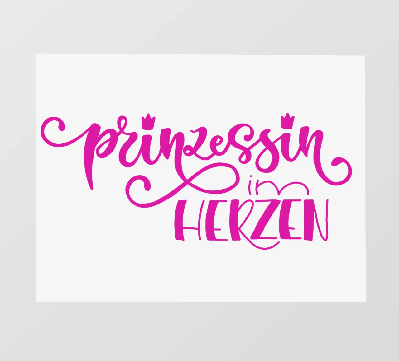 Prinzessin im Herzen pellicola backlit da Miris bunte Modewelt