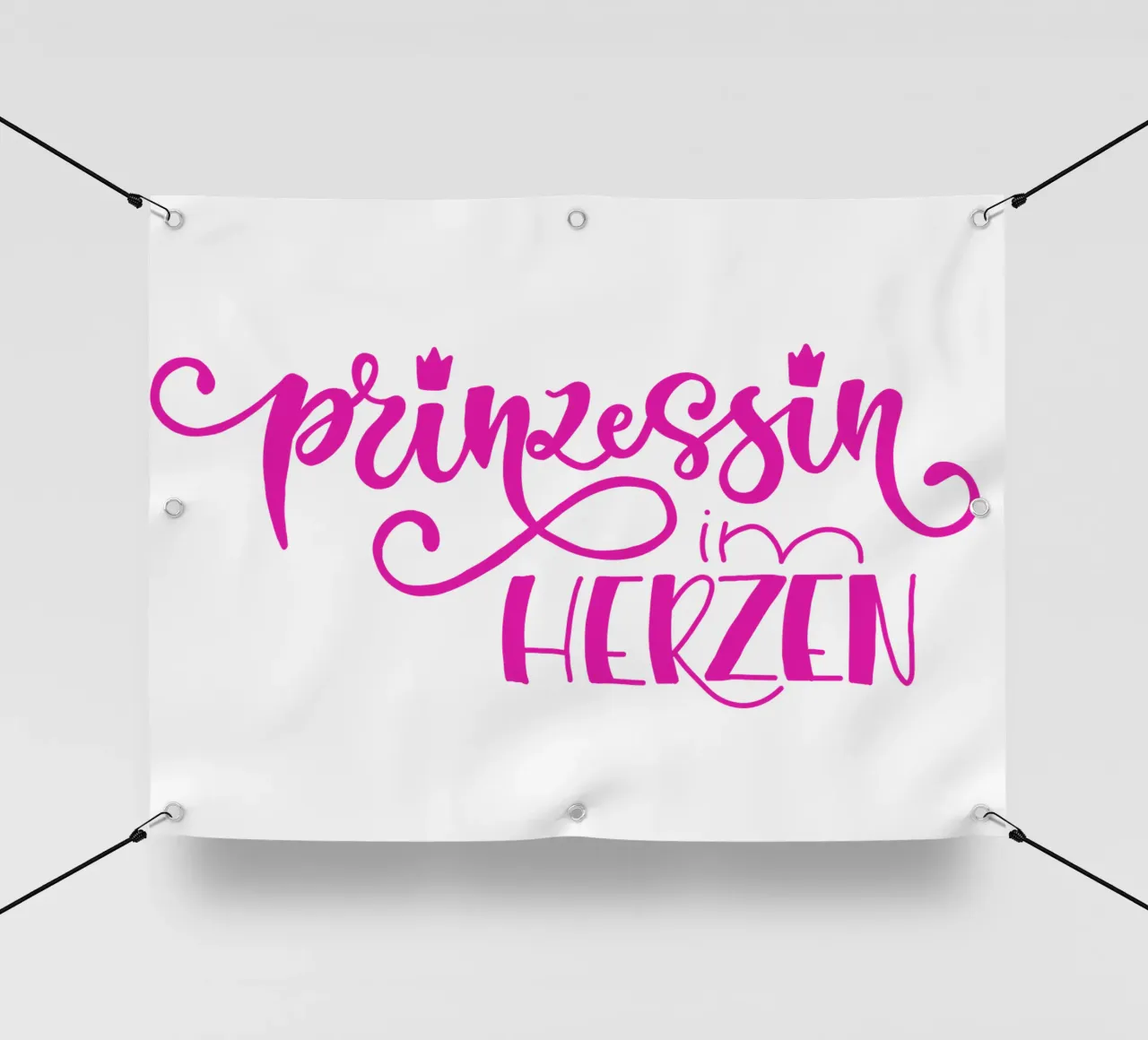 Prinzessin im Herzen telo in pvc da Miris bunte Modewelt