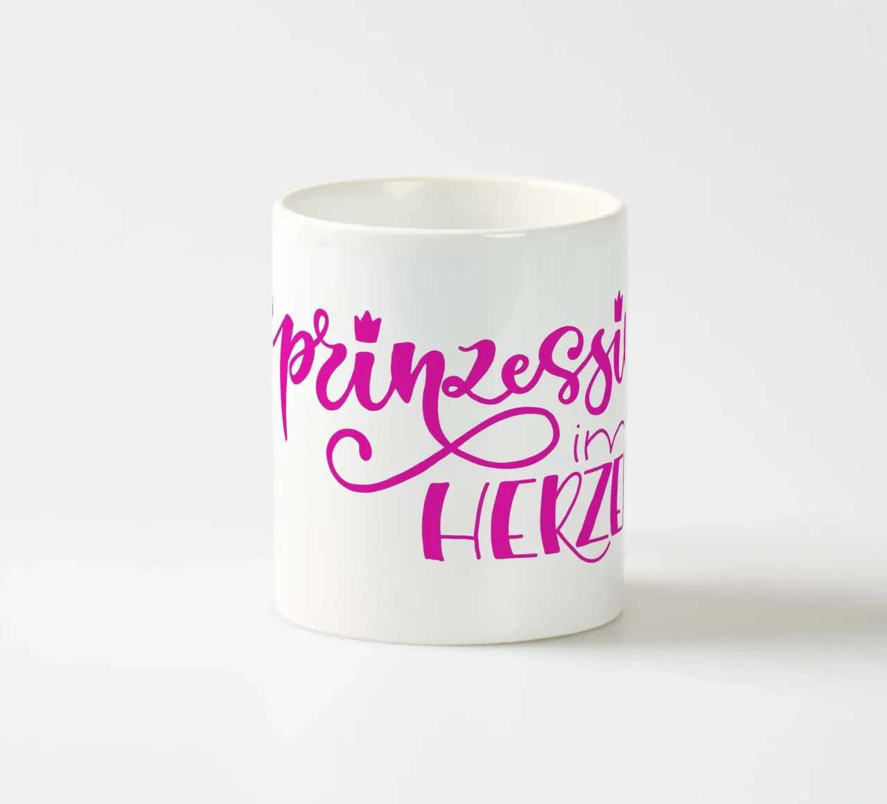 Prinzessin im Herzen tazza in ceramica da Miris bunte Modewelt