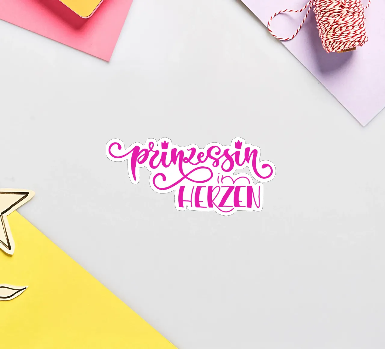 Prinzessin im Herzen adesivo da Miris bunte Modewelt
