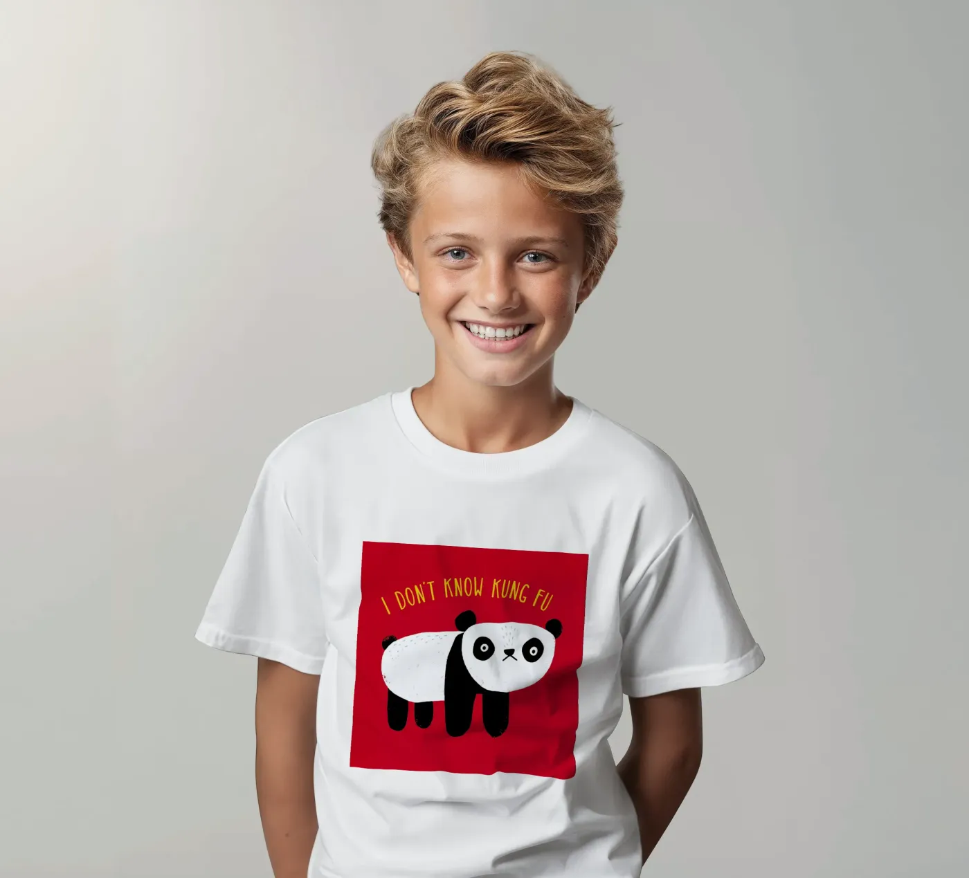 Regular Panda t-shirt bambini da DinoMike