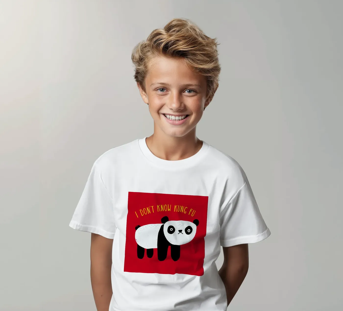 Regular Panda t-shirt bambini da DinoMike