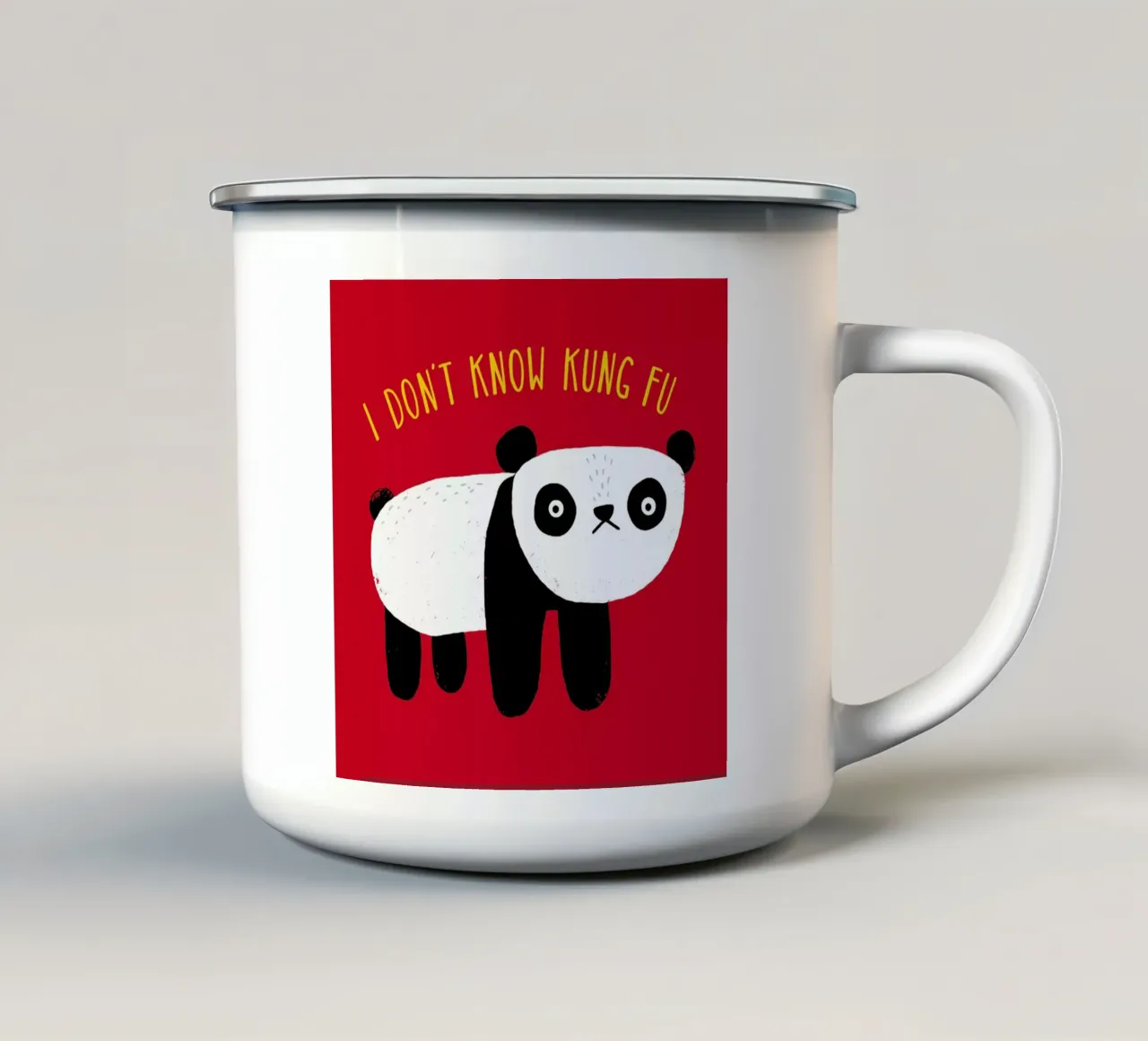 Regular Panda tazza in smalto da DinoMike