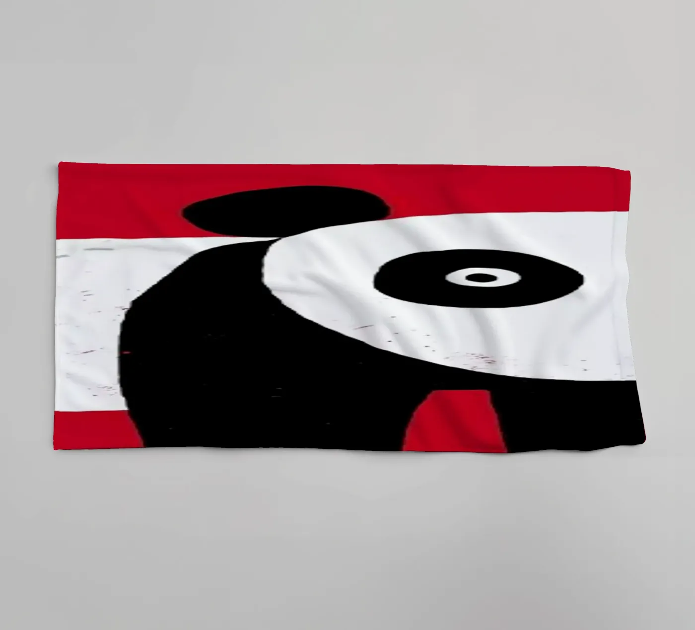 Regular Panda towel by DinoMike