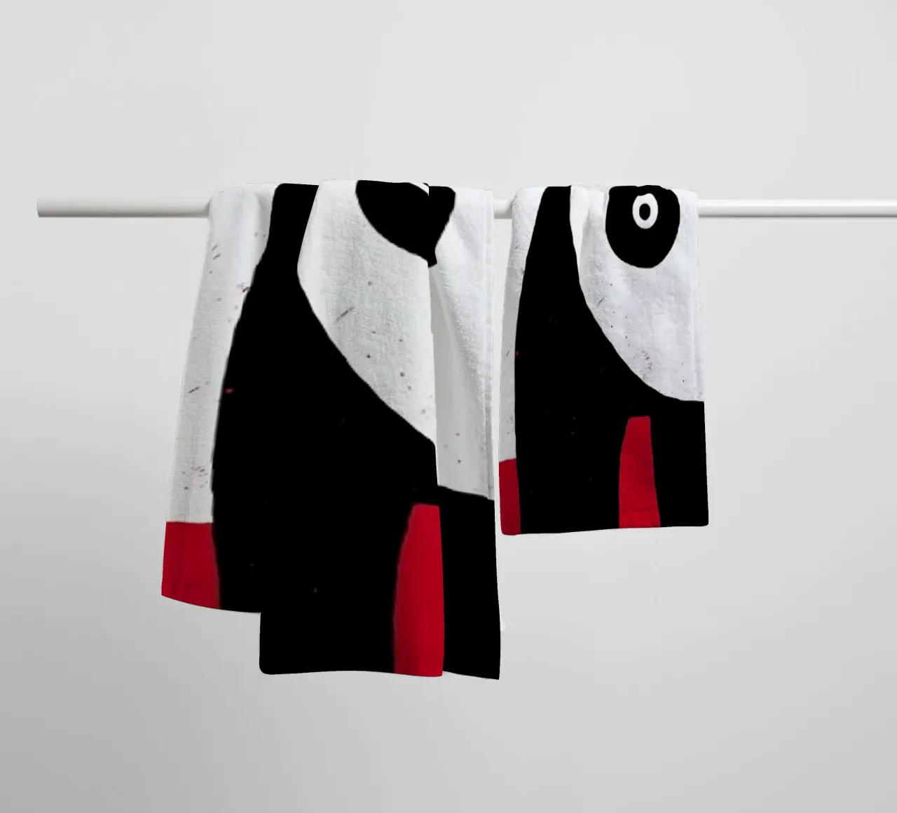 Regular Panda badhanddoek van DinoMike