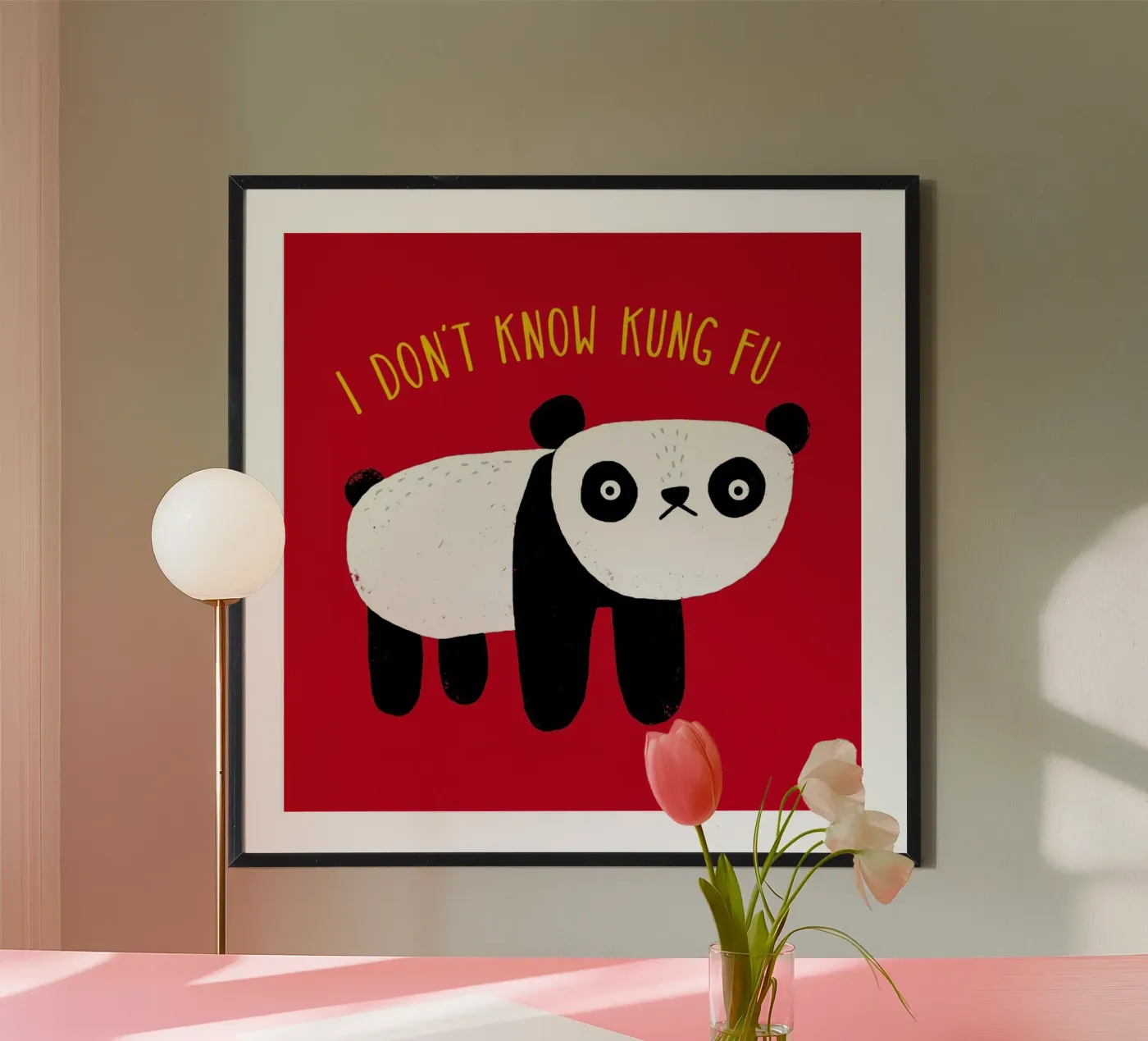 Regular Panda poster da DinoMike