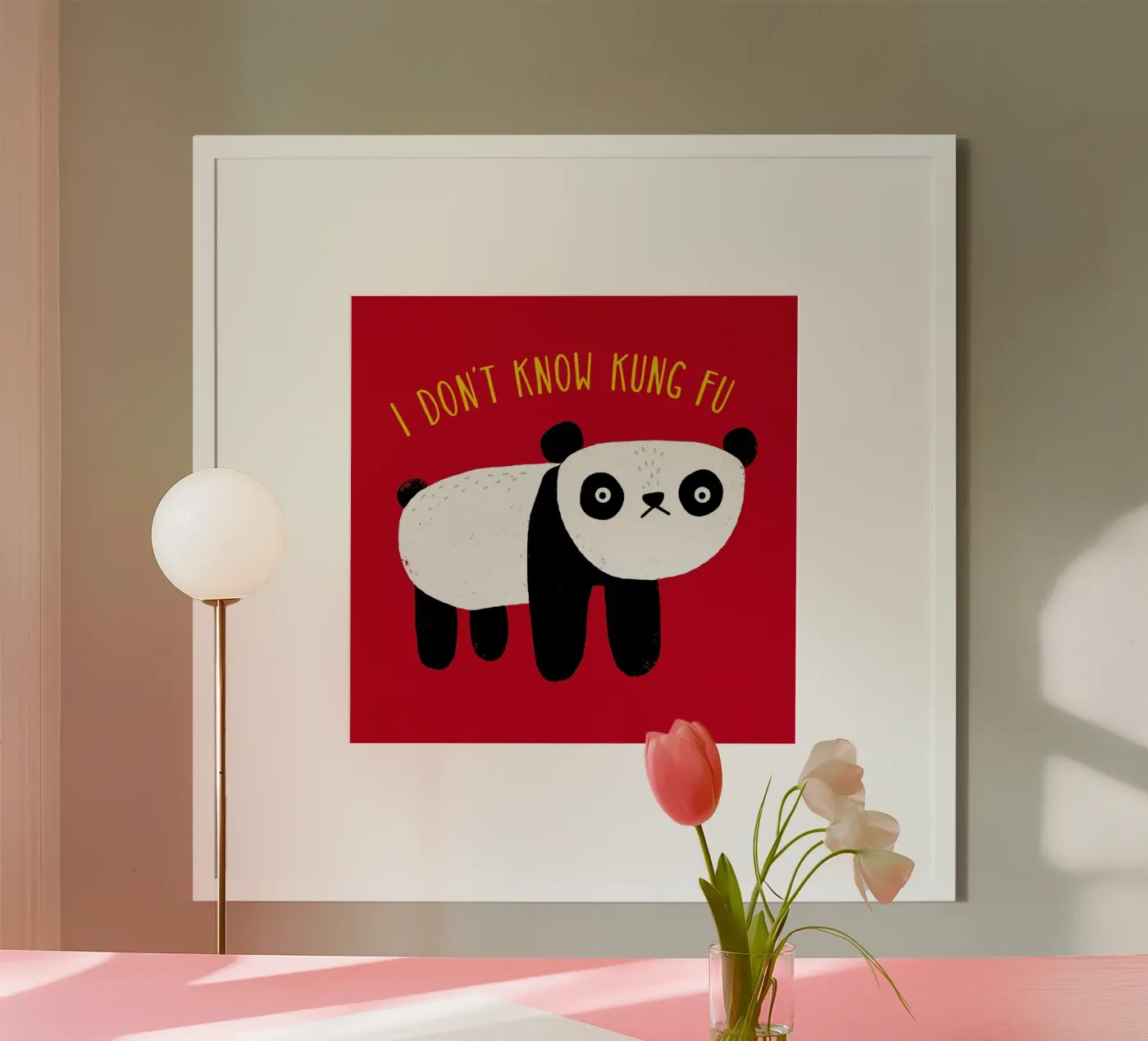 Regular Panda poster da DinoMike