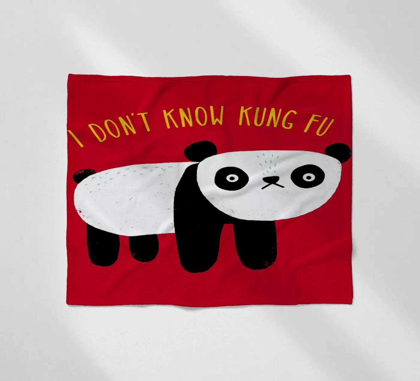 Regular Panda fleecedeken van DinoMike
