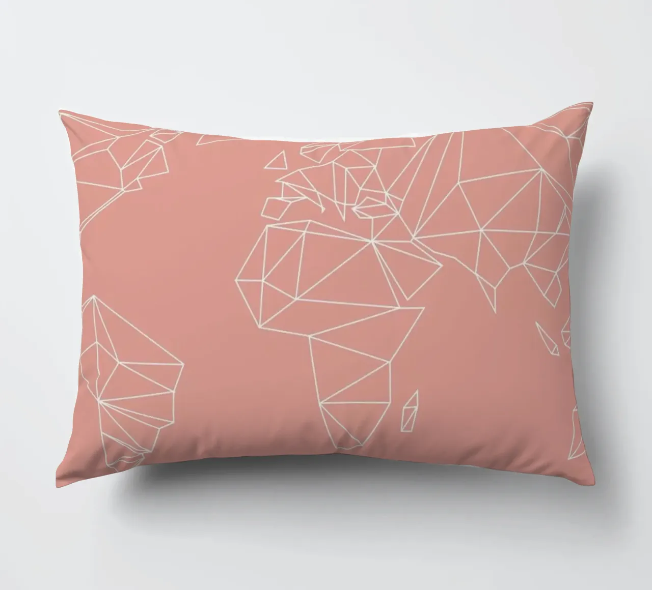 Geometrical World Blush cuscino da Studio Nahili