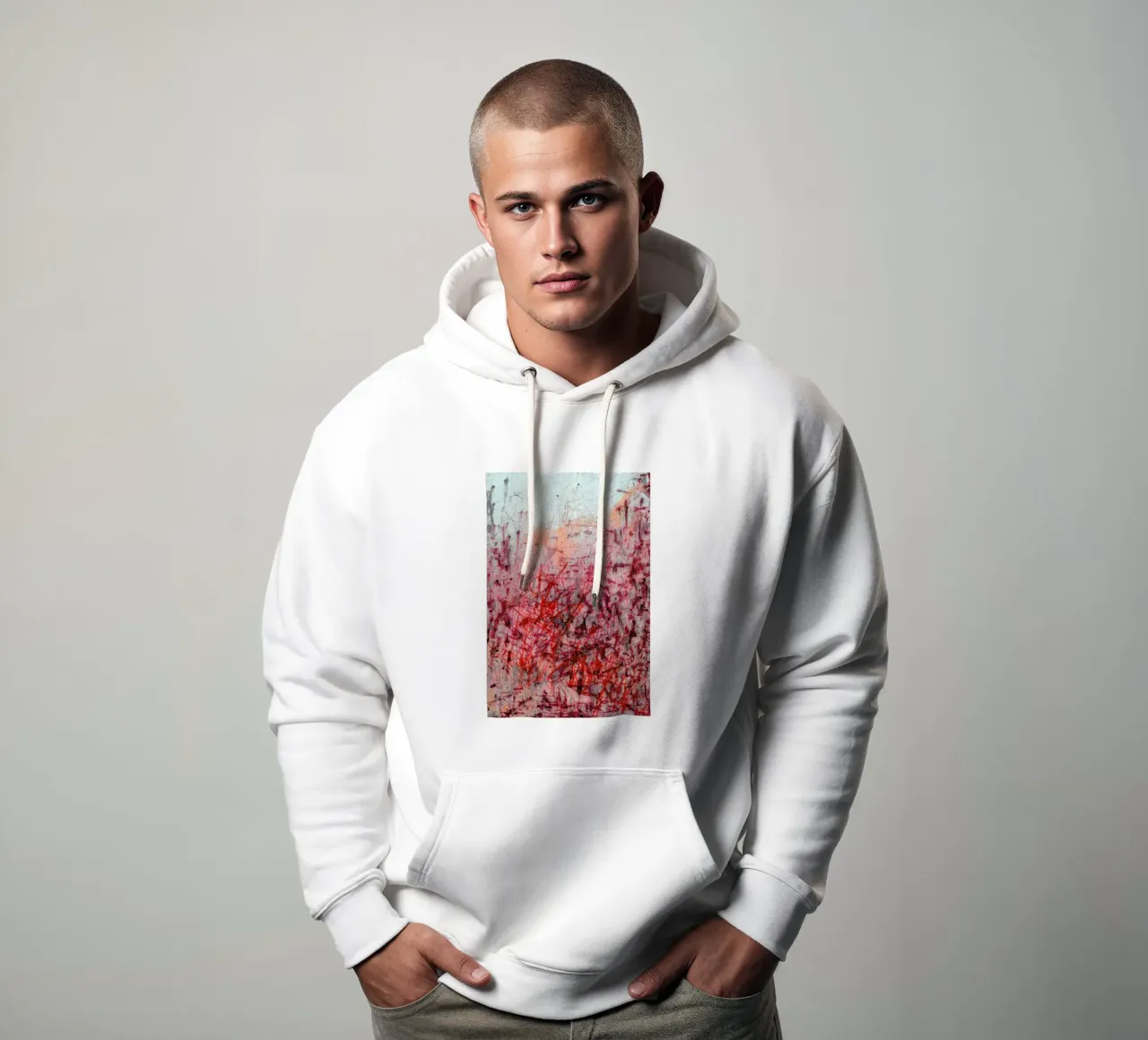 Falling sudadera con capucha de József Gábos