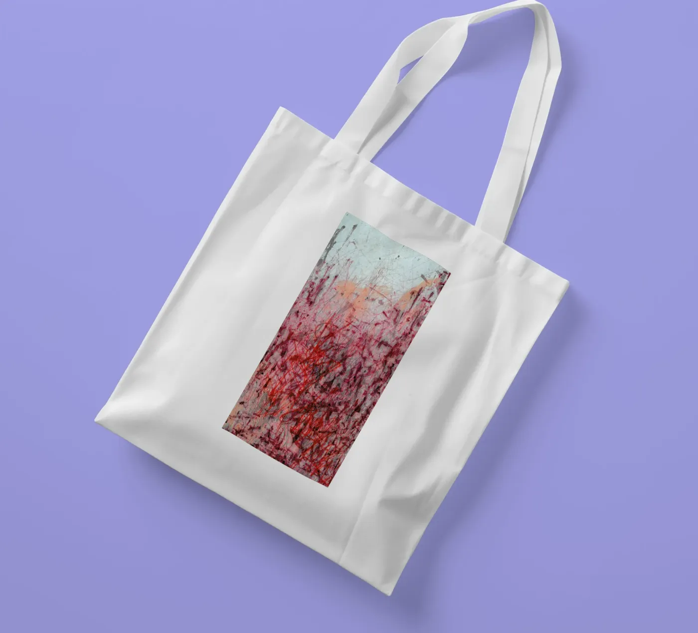 Falling tote bag by József Gábos