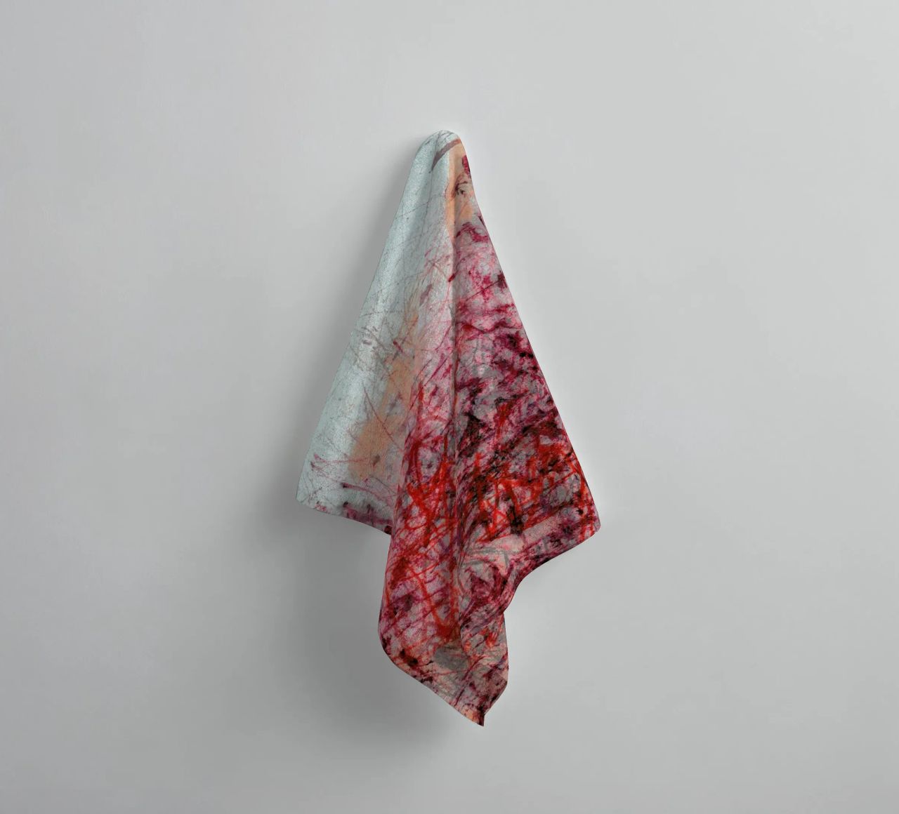 Falling towel by József Gábos
