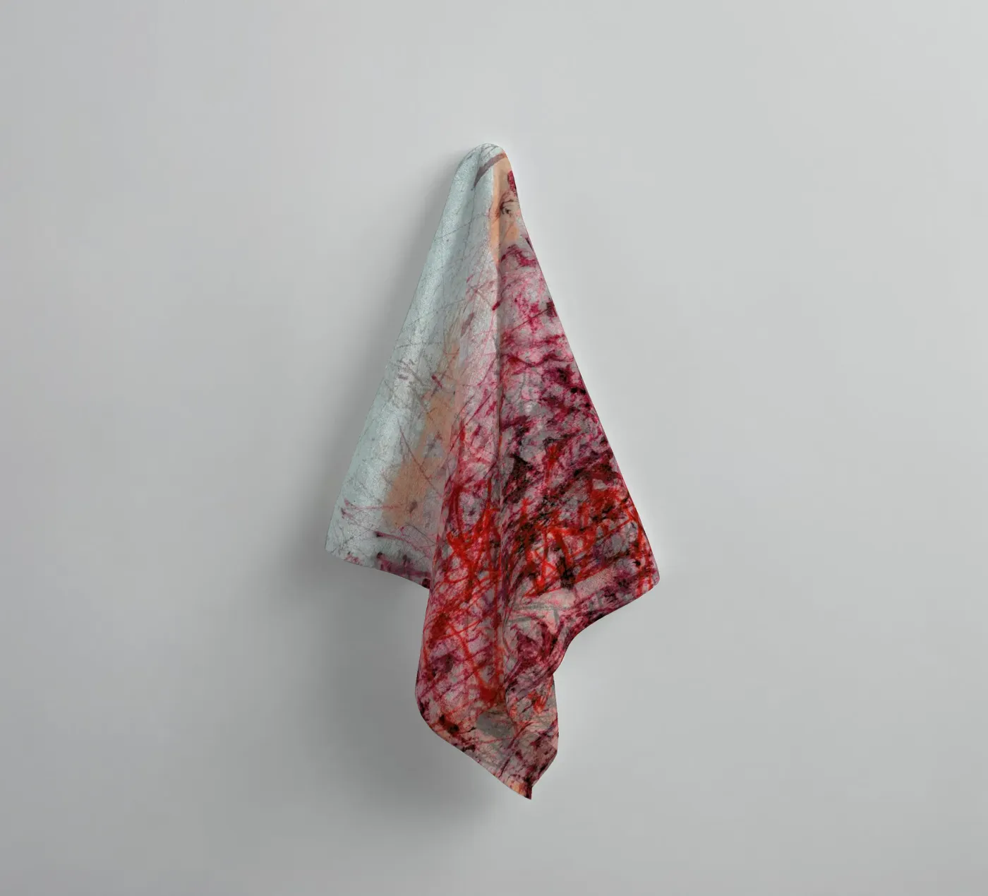 Falling asciugamano da bagno da József Gábos