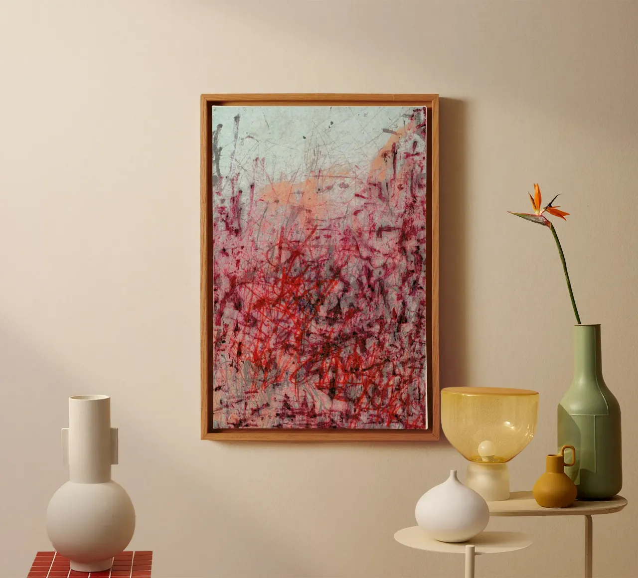 Falling tela da József Gábos