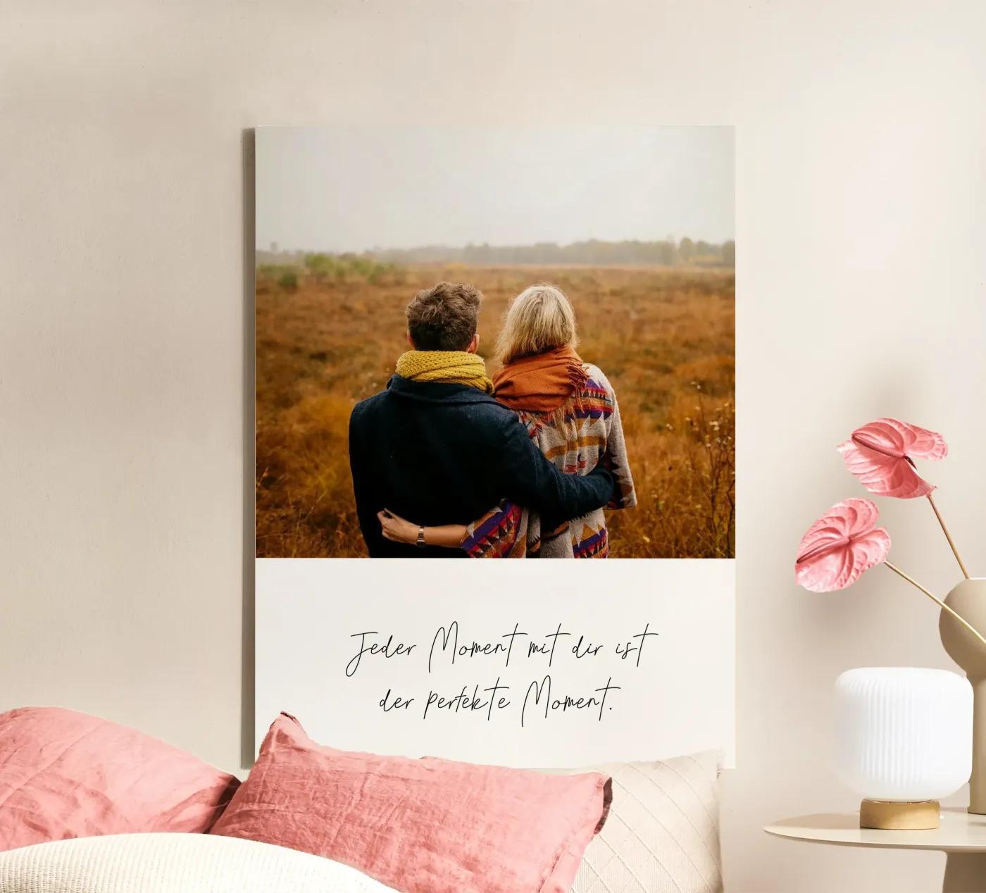 Mit dir canvas by WORTSPIEL