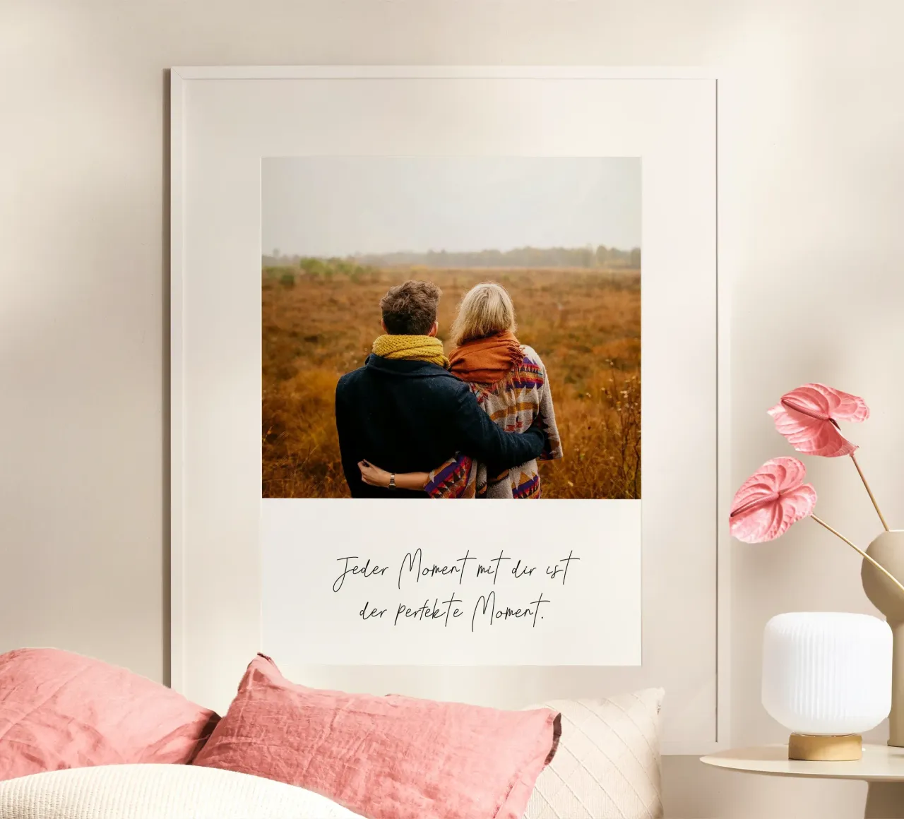 Mit dir Poster von WORTSPIEL