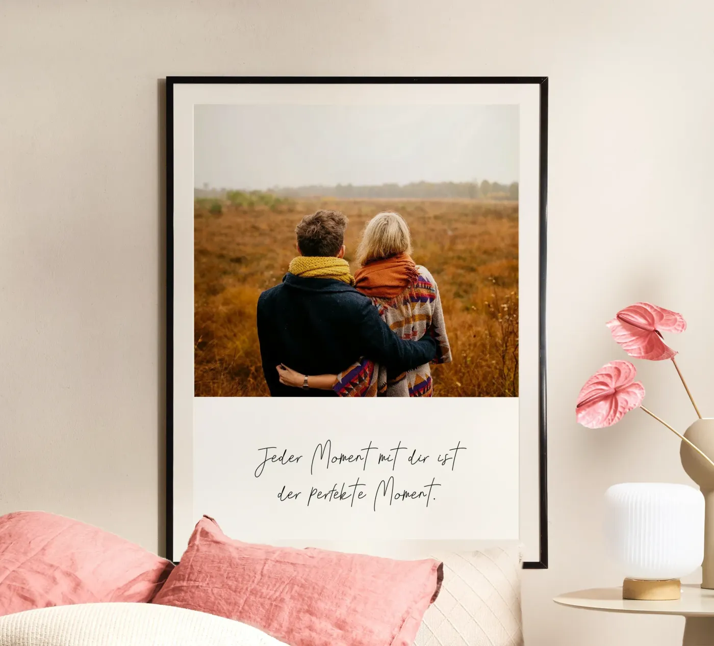 Mit dir Poster von WORTSPIEL