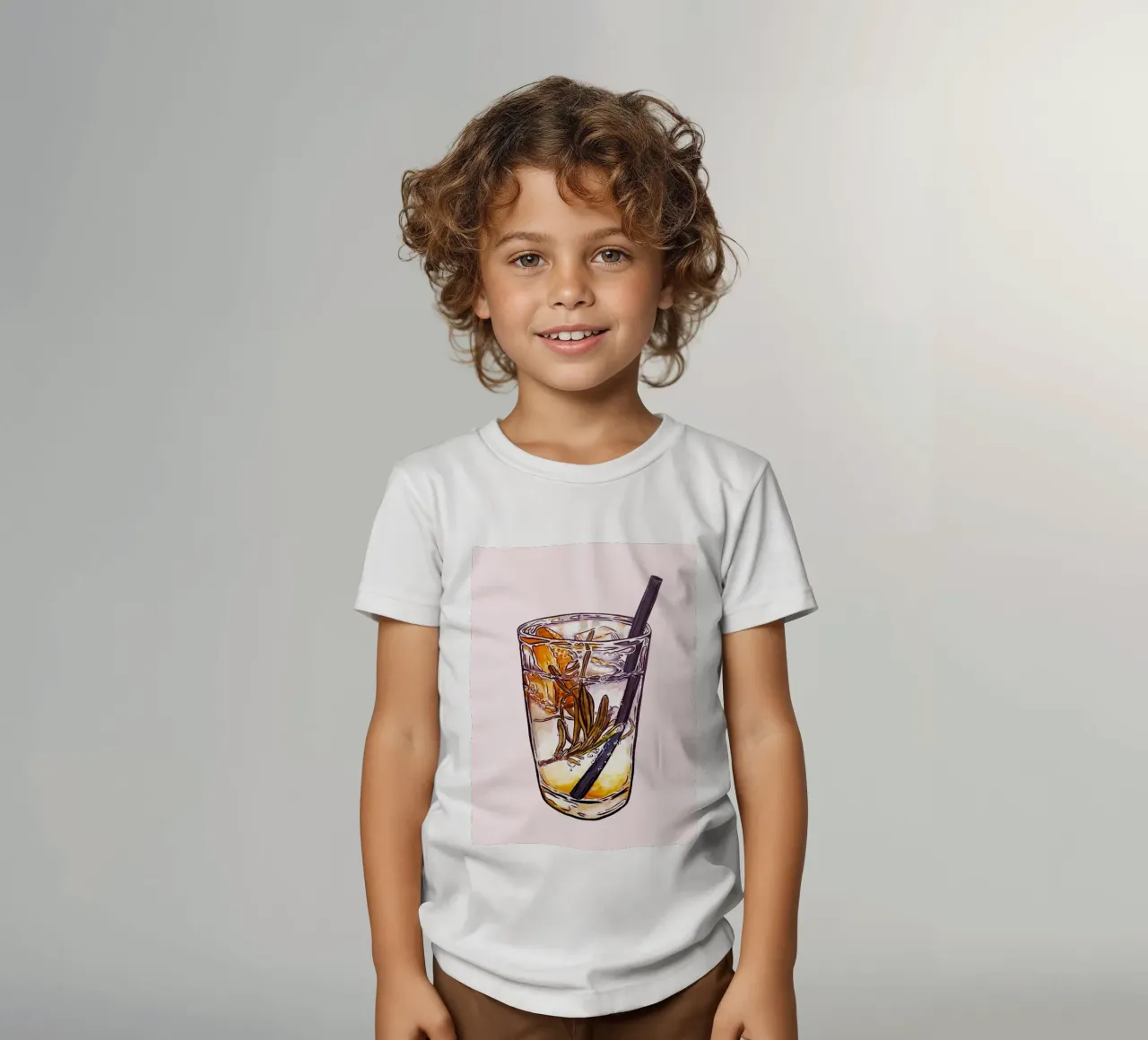 Citrus kids t-shirt by Laura O'Connor