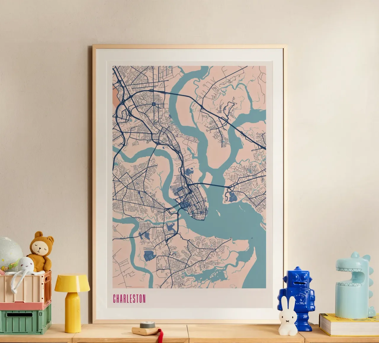 Charleston - Stile del sud carta hahnemühle da MOOODZART