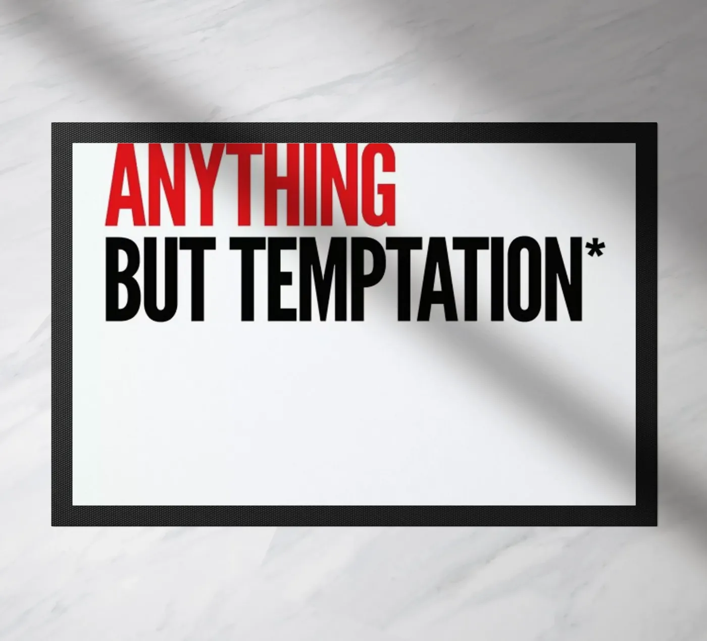 Temptation doormat by Studio One