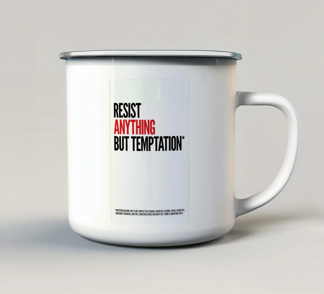 Temptation tazza in smalto da Studio One