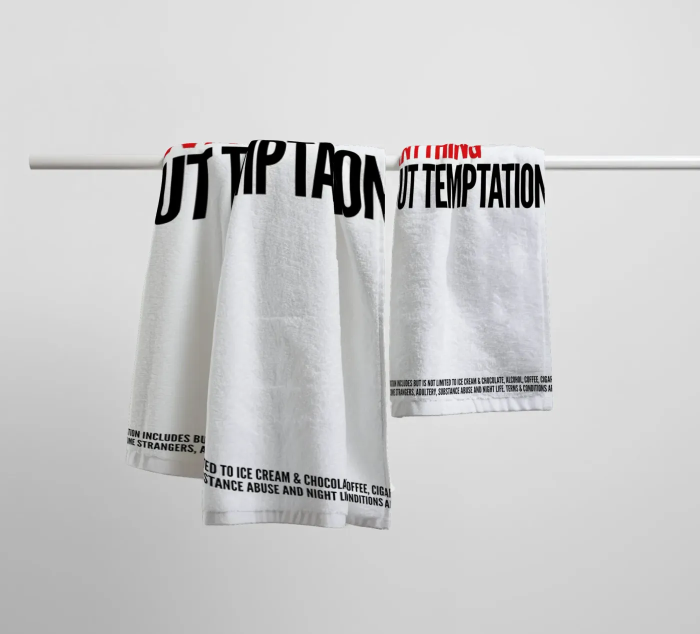 Temptation badhanddoek van Studio One
