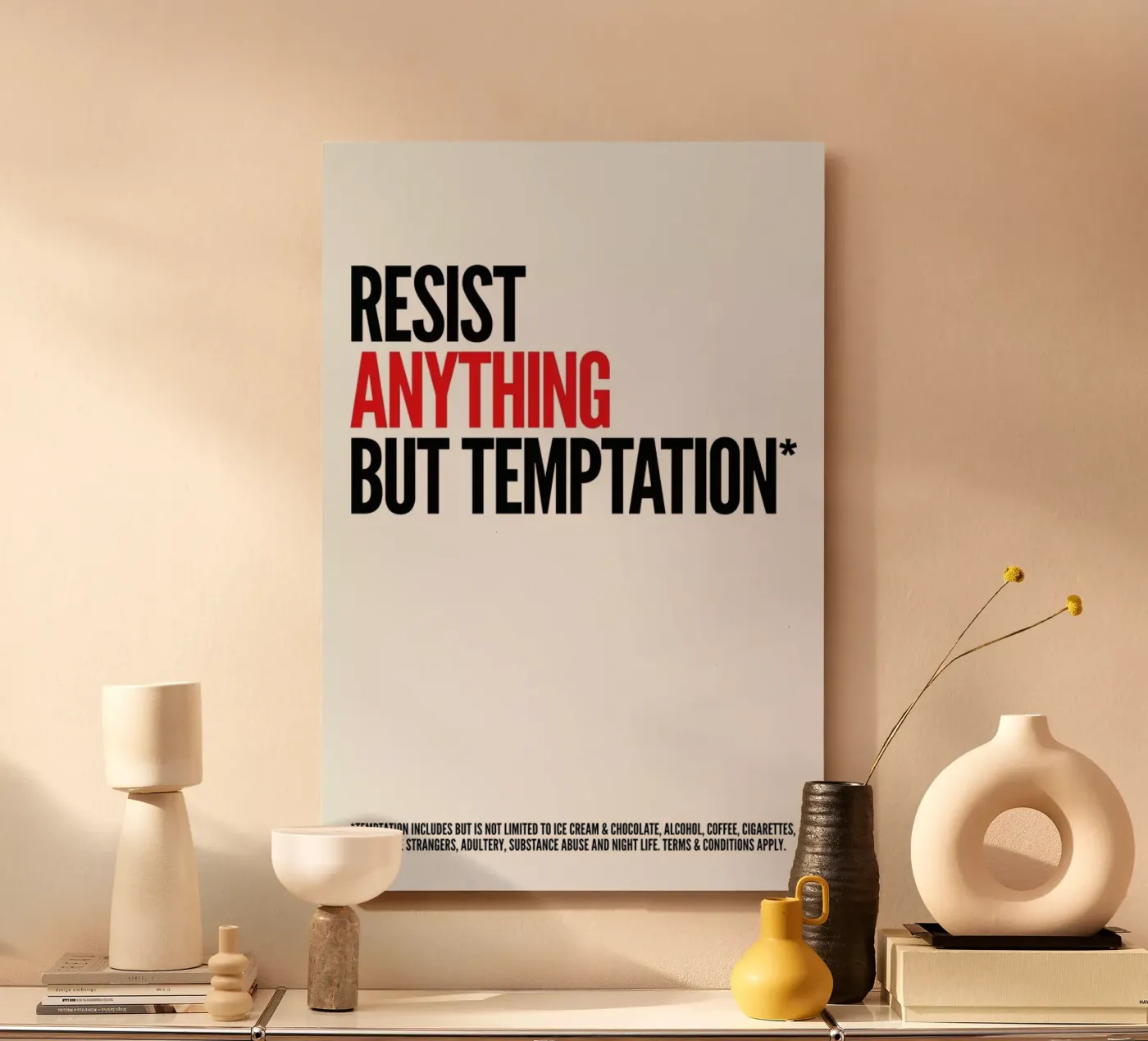 Temptation alluminio dibond da Studio One