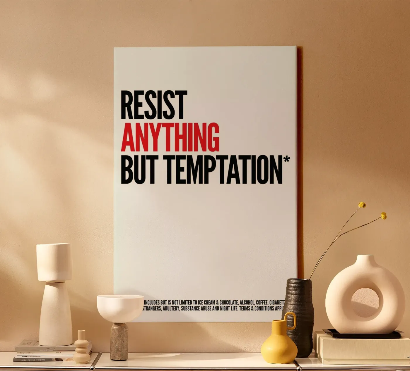 Temptation canvas by Studio One