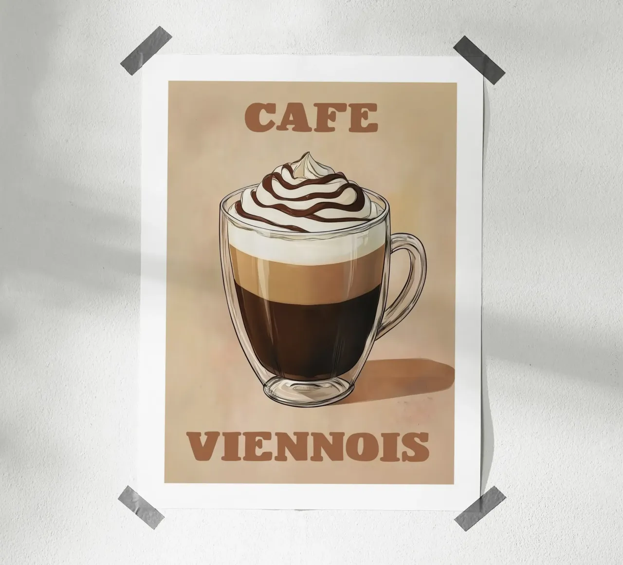 Caffè Viennois poster da Spice & Style