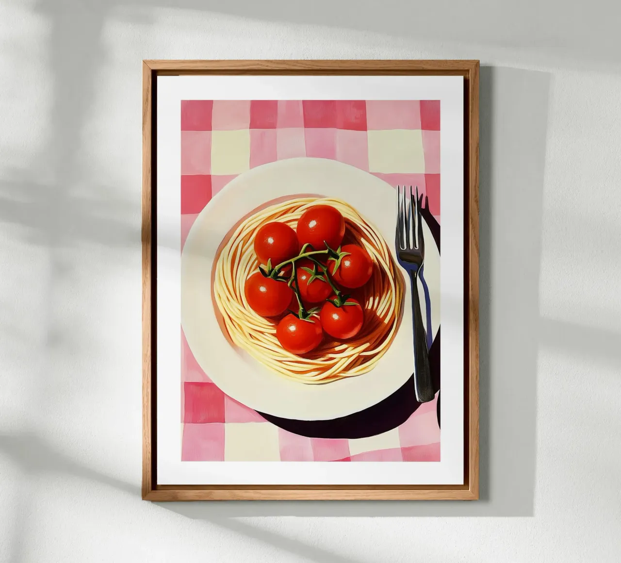 Spaghetti Tomates alluminio dibond da Spice & Style