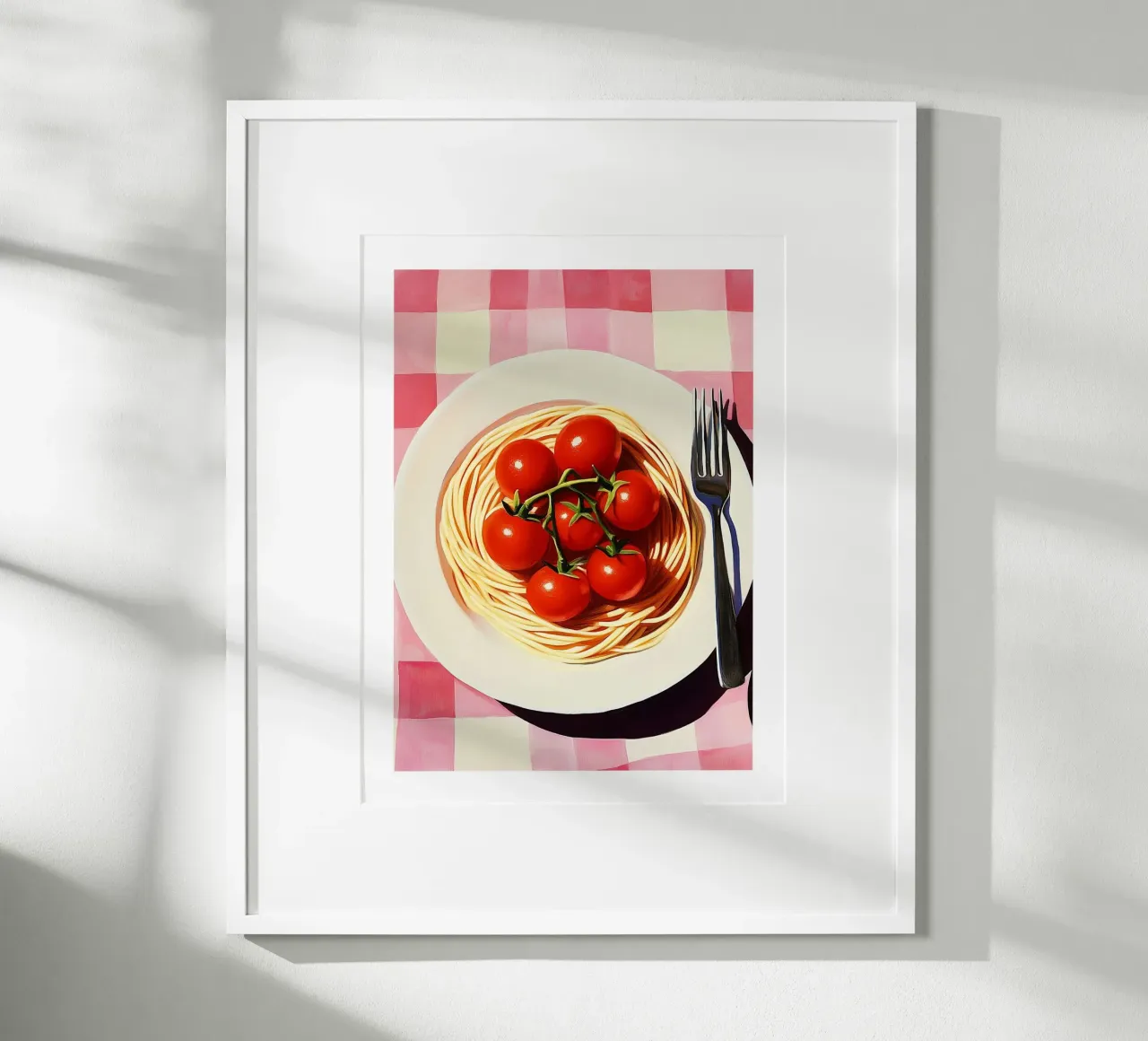 Spaghetti Tomates carta hahnemühle da Spice & Style