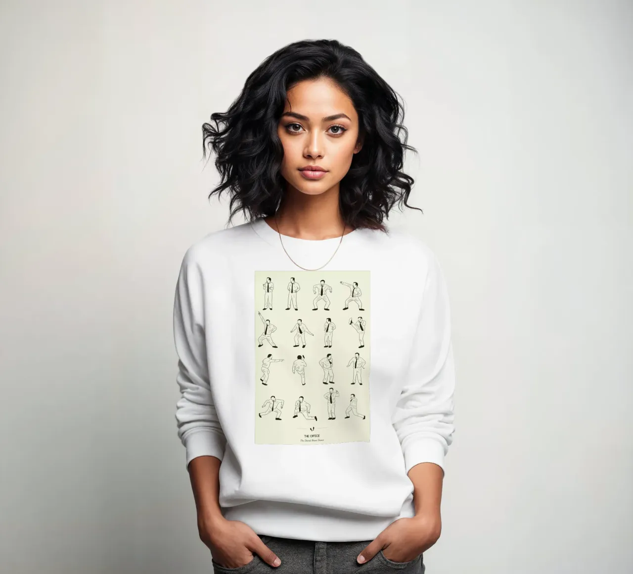 The Office - David Brent felpa da Niege Borges