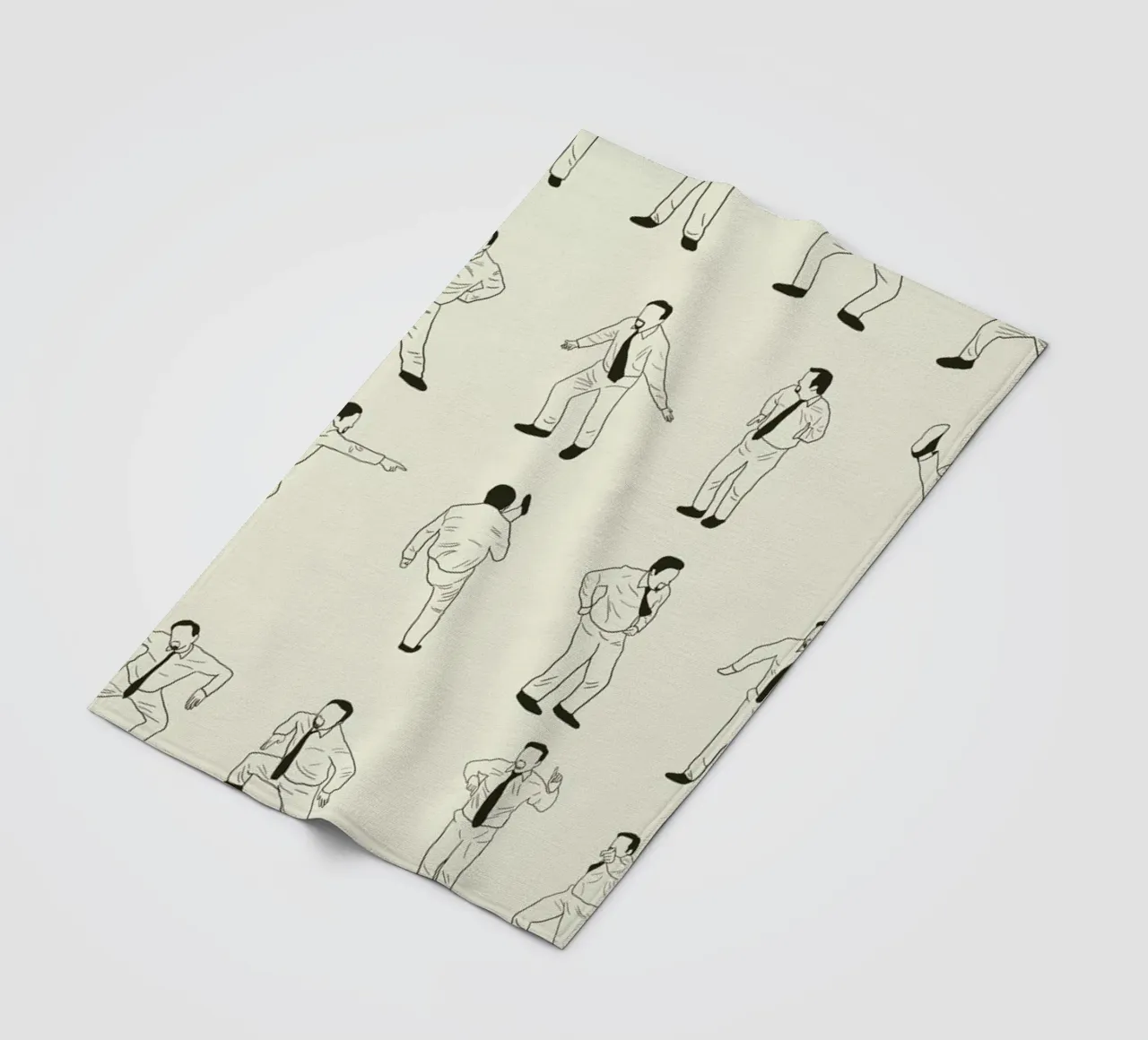 The Office - David Brent coperta in pile da Niege Borges
