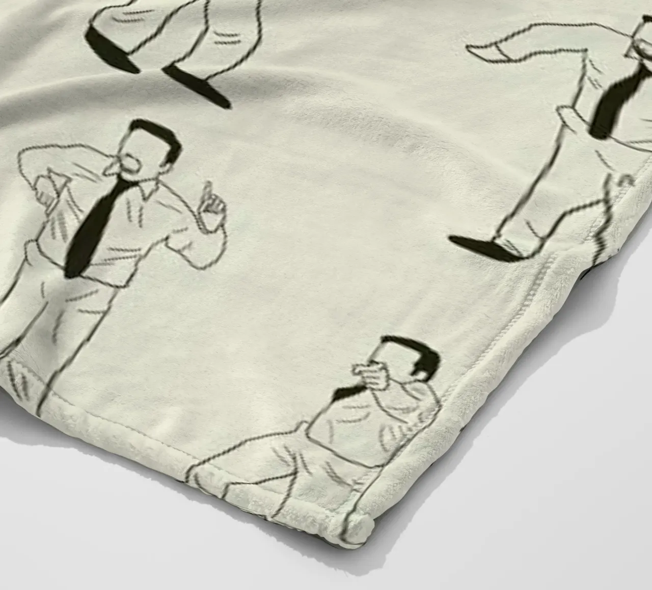 The Office - David Brent coperta in pile da Niege Borges