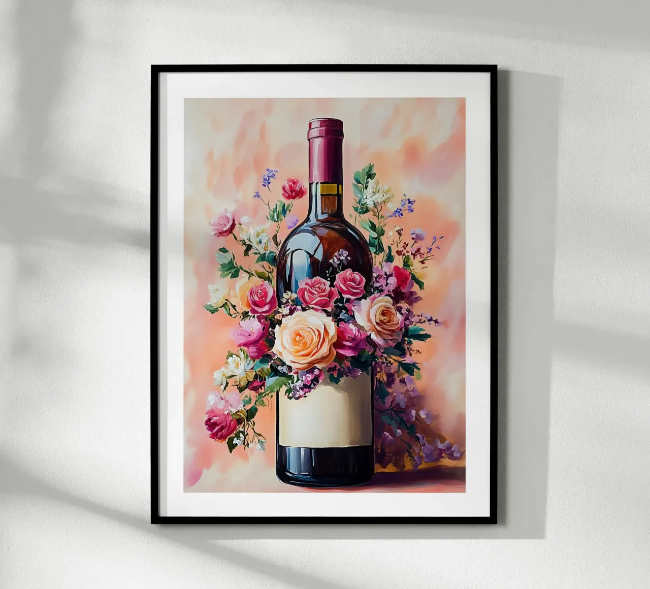 Vino e fiori poster da Spice & Style