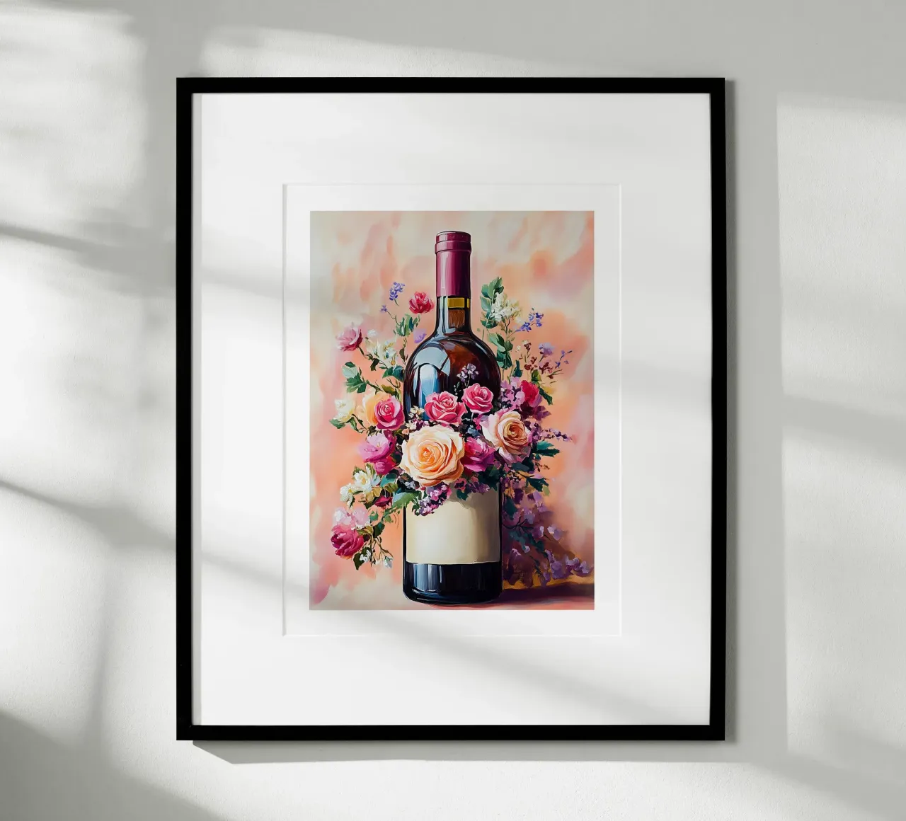Vino e fiori poster da Spice & Style