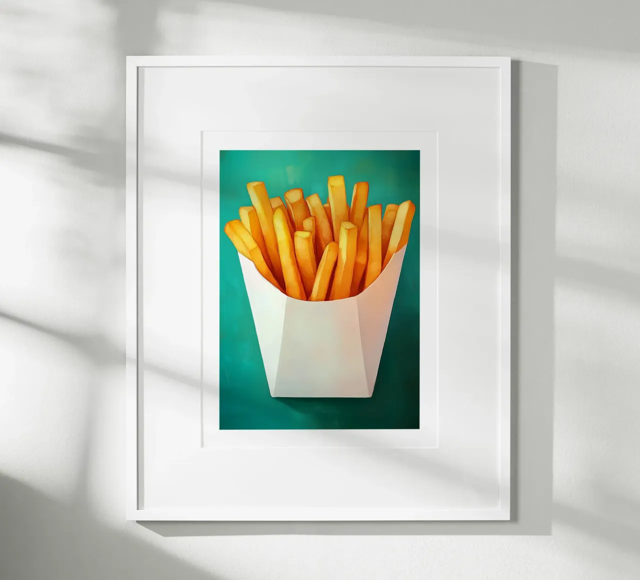 Patatine fritte dorate carta hahnemühle da Spice & Style