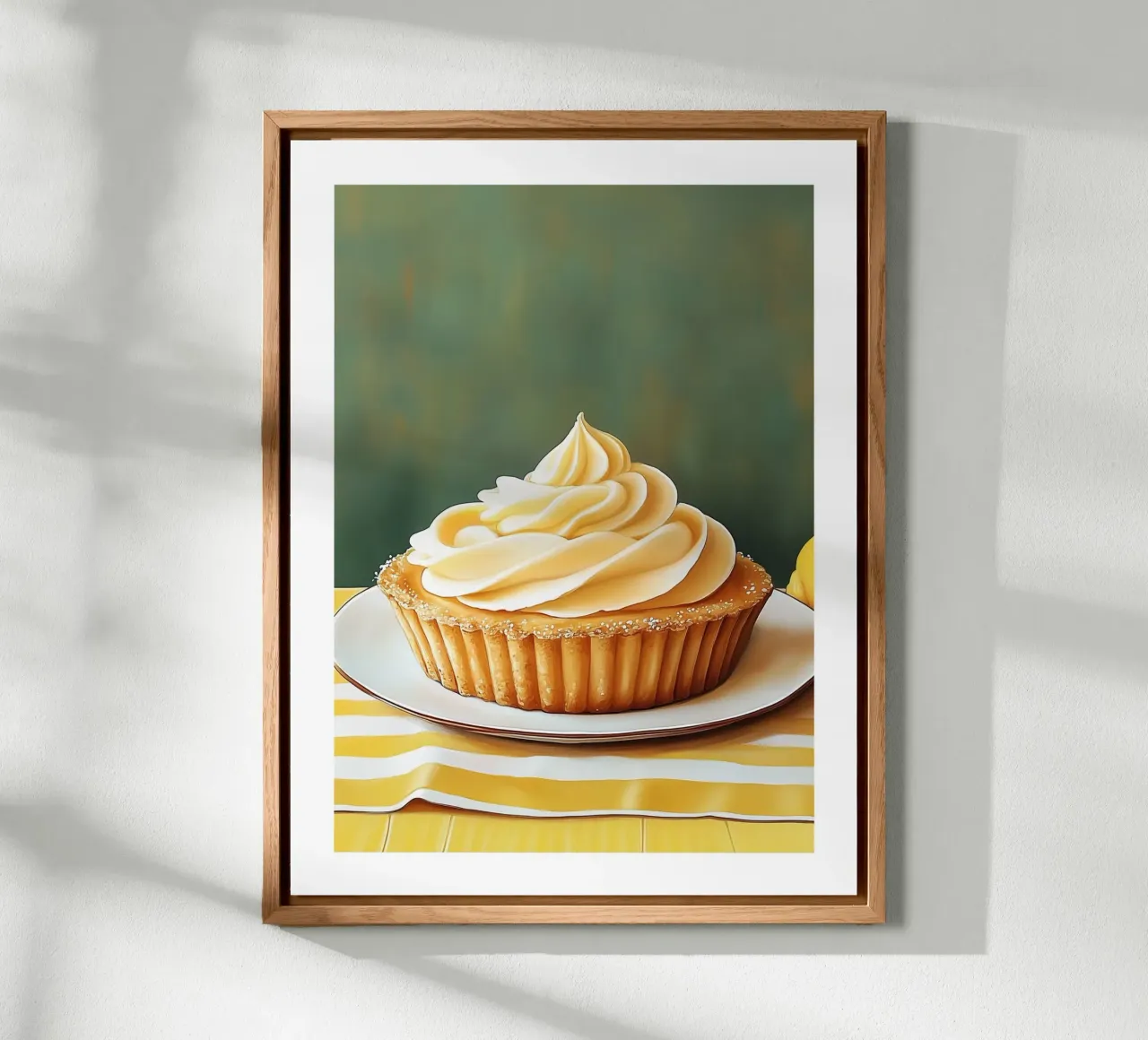Crostata al limone alluminio dibond da Spice & Style