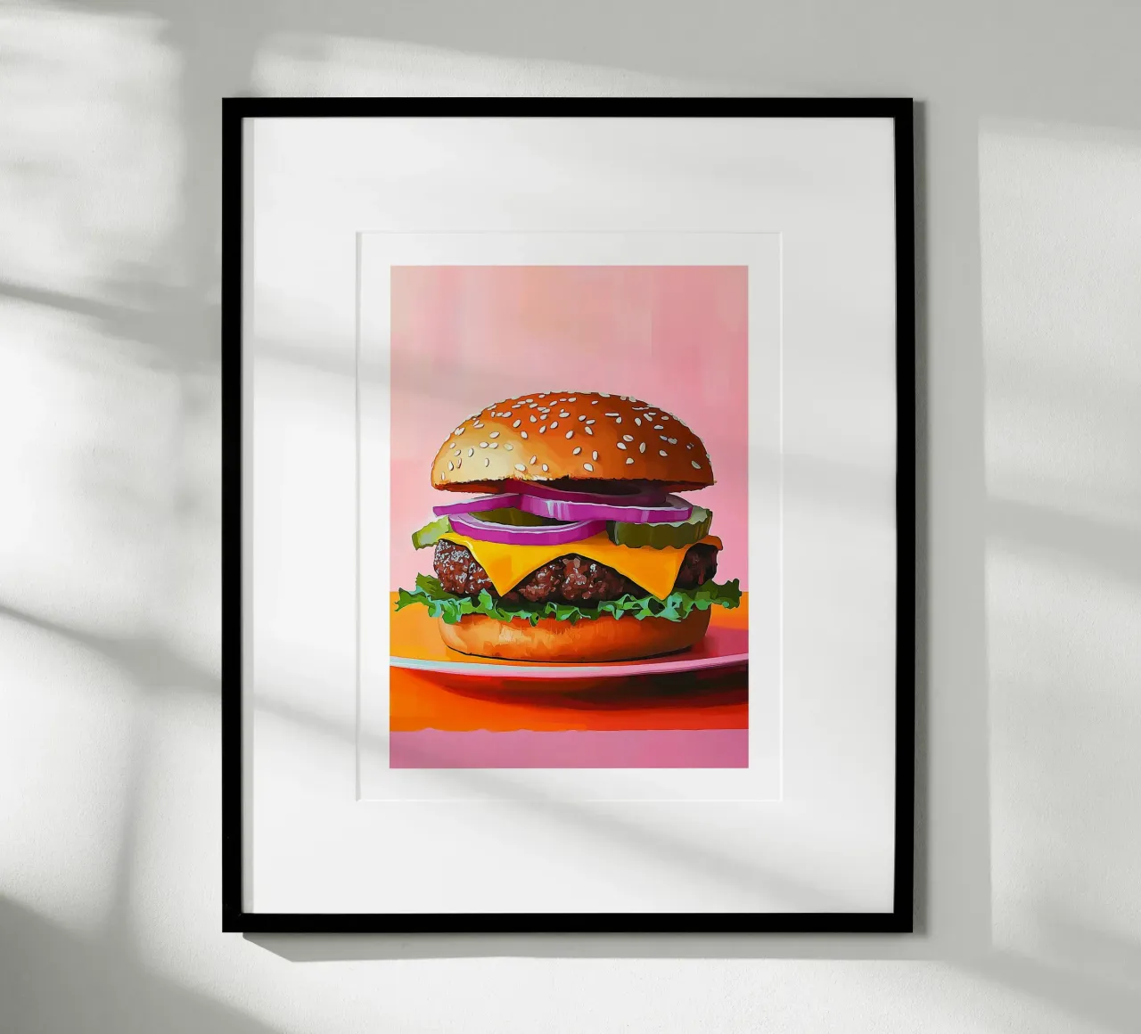 Hamburger appetitoso poster da Spice & Style