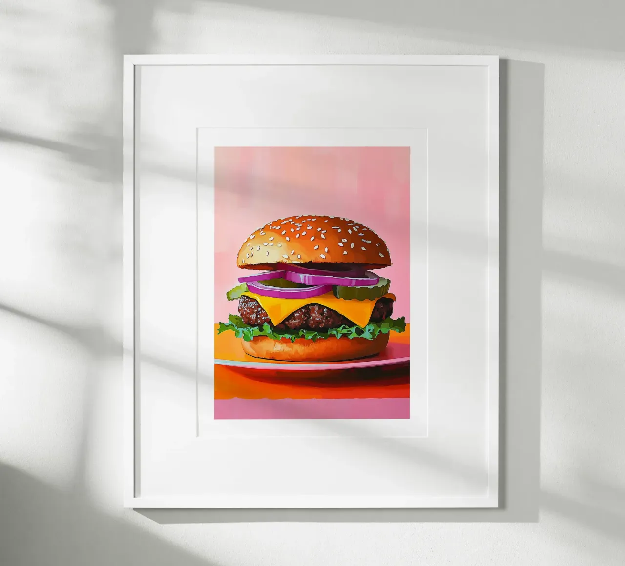 Hamburger appetitoso poster da Spice & Style