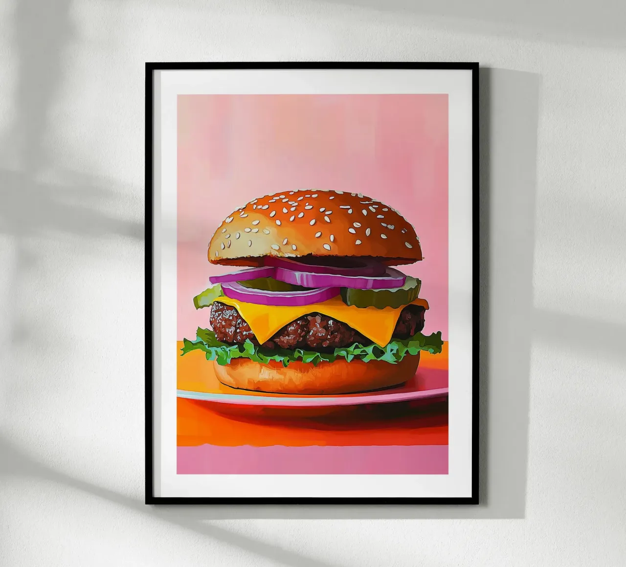 Hamburger appetitoso poster da Spice & Style