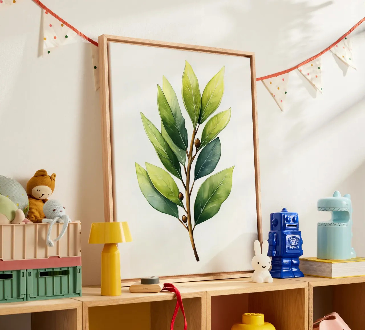 Lauriertak canvas met Baklijst van Spice & Style