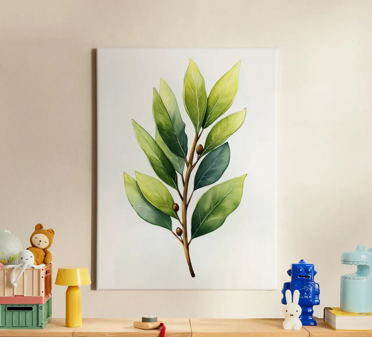 Lauriertak canvas met Baklijst van Spice & Style