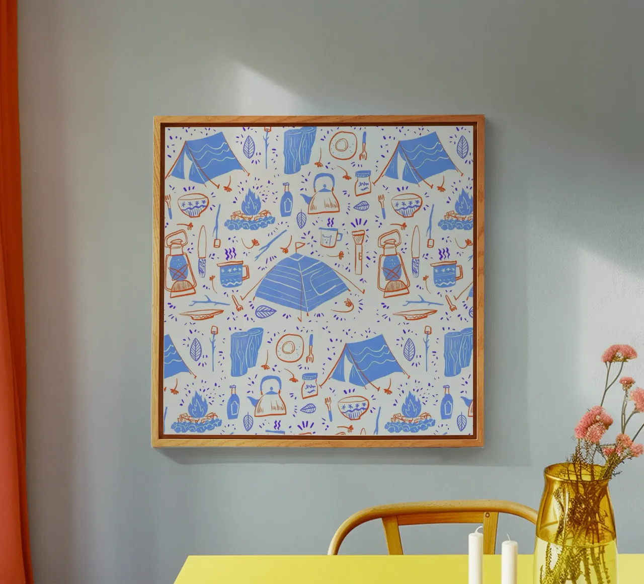 Camping, Daylight plexiglass da Moira Scicluna Zahra