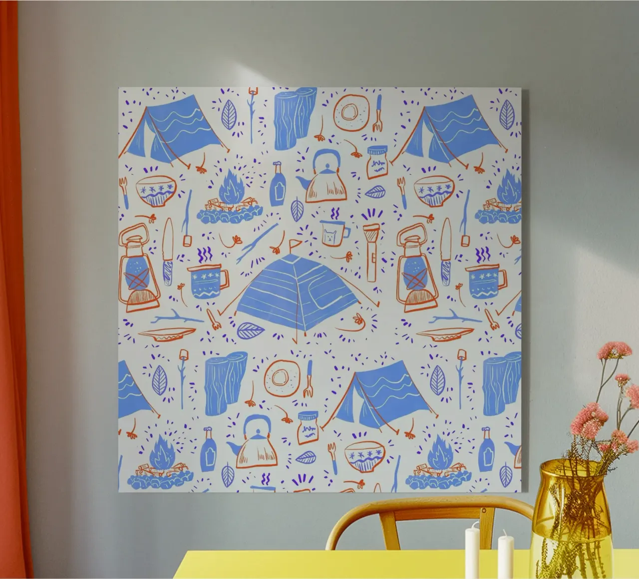 Camping, Daylight plexiglass da Moira Scicluna Zahra