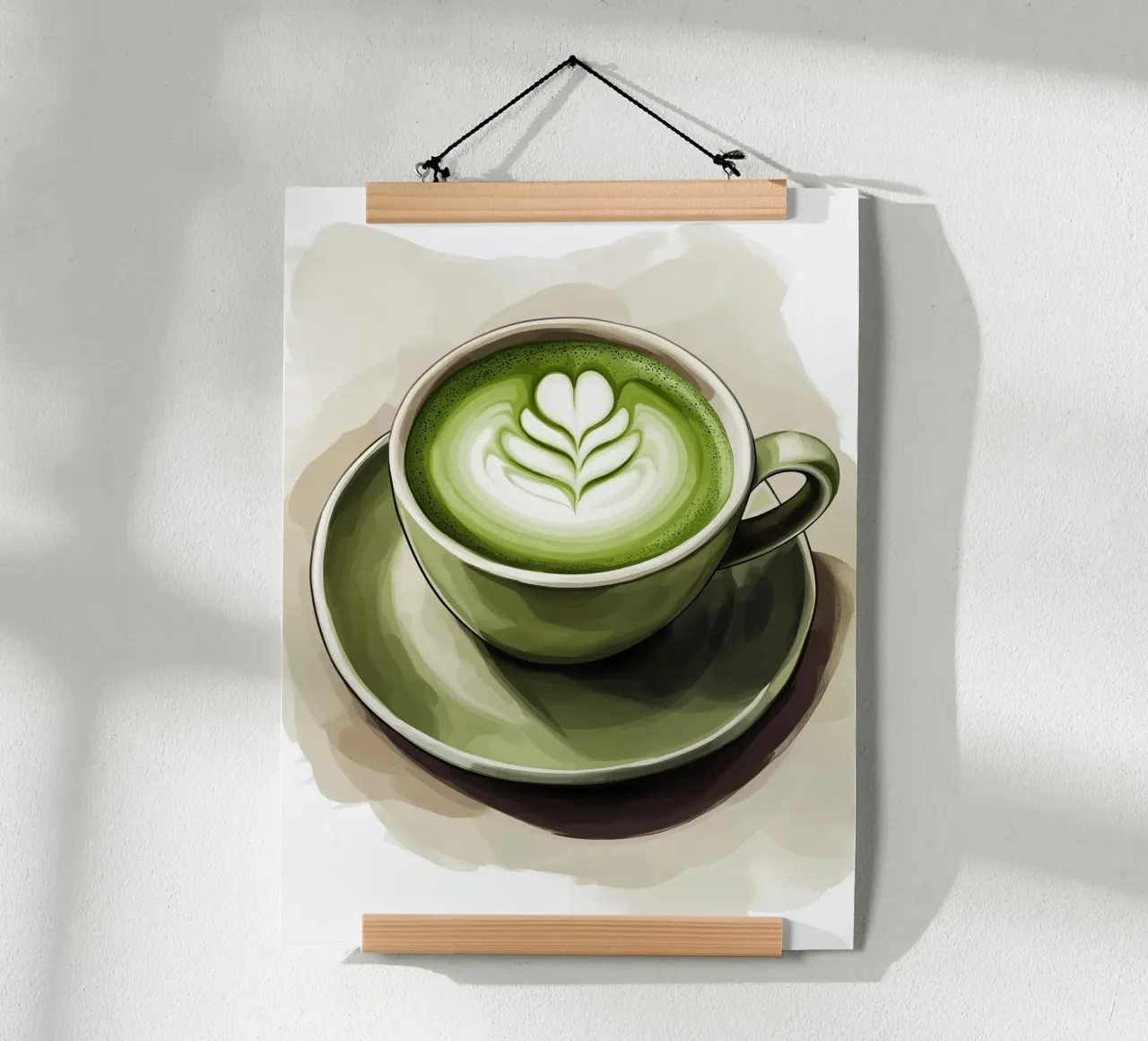 Latte Matcha carta hahnemühle da Spice & Style